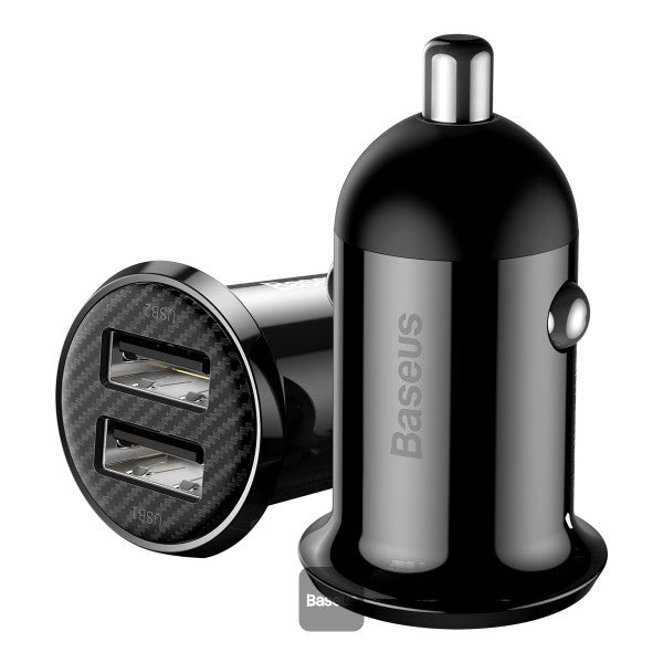 Baseus Grain Pro Car Charger (Dual USB) Baseus Grain Pro Car Charger (Dual USB)